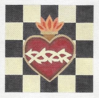 Sacred Heart Checks and Squares by Raymond Crawford (thumbnail)