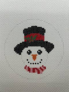 Snowman Face Round by NDLPT Designs (thumbnail)
