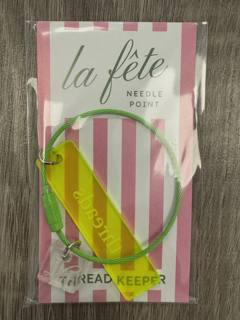 'Threads' Thread Ring: Lime by La Fete Needlepoint (thumbnail)