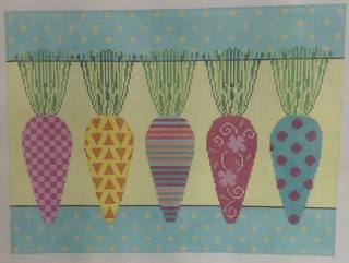 whimsical carrots by Needle Deeva (thumbnail)