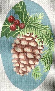 Pinecone ornament ASIT503 by A Stitch in Time (thumbnail)