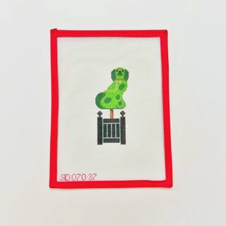 Staffordshire Dog Topiary - Right by Rachel Donley (thumbnail)