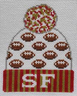 Beanie - SF Football by Lauren Bloch Designs (thumbnail)