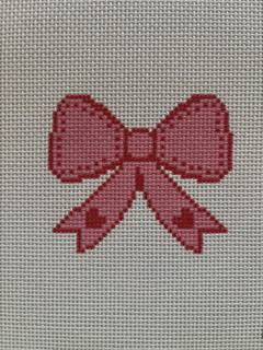 Bow Series - February/Valentines Day by Boxwood Needlepoint (thumbnail)