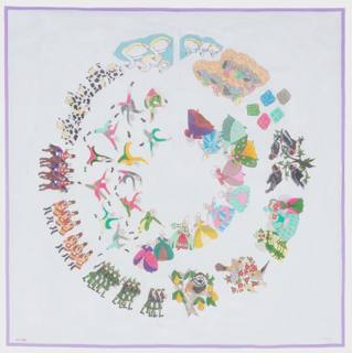 12 Days of Christmas Tree Skirt by Julia’s Needleworks (thumbnail)
