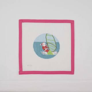 TRUNK - Sporty Santa - Windsurfing Santa by Ann Kaye Studio (thumbnail)