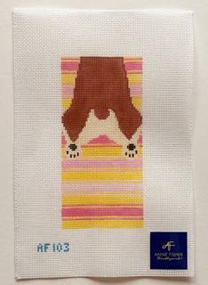 Corgi Eye Glass Case by Anne Fisher Needlepoint (thumbnail)
