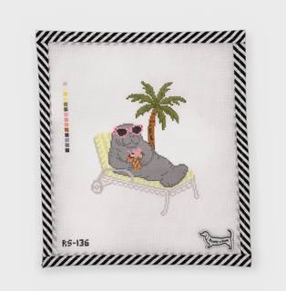 Florida Manatee RS-136 by Atlantic Blue Canvas (thumbnail)