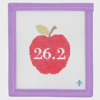 26.2 NYC Marathon Apple by Detmer Designs (thumbnail)