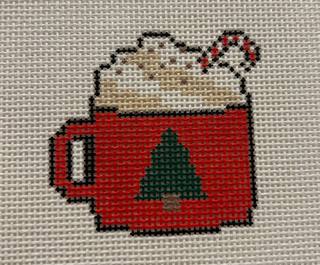 Beginner Christmas Mug by Boxwood Needlepoint (thumbnail)