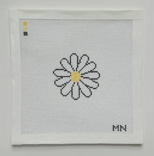 Daisy Mini Canvas by Magnolia Needlepoint (thumbnail)