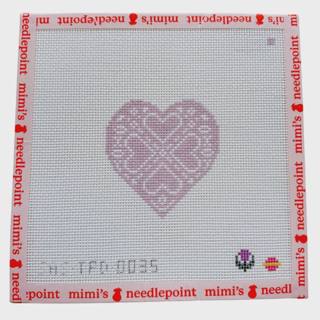 Purple Heart Doily by Saturnalia Stitching (thumbnail)