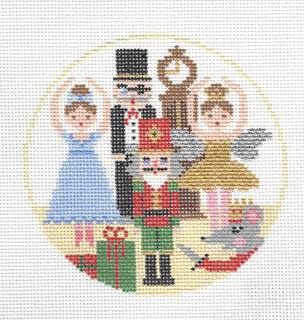 Nutcracker Ornament by Doolittle Stitchery (thumbnail)