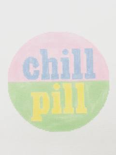 Chill Pill (round) by SBT Stitches (thumbnail)