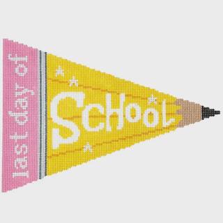 Back to School Pencil - Last Day by Atlantic Blue Canvas (thumbnail)