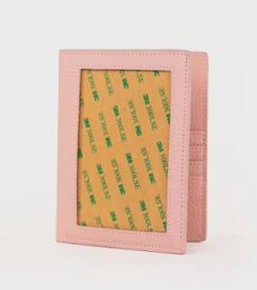 Self Finishing Passport Cover-Pebble Pink by Rachel Barri Designs (thumbnail)