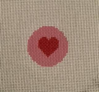 Heart Key Fob Insert Canvas by KCN Designers (thumbnail)