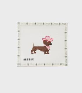 Cowgirl Dachshund Needlepoint Canvas by New Age Needlepoint (thumbnail)