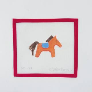 Fashion Horse - Orange by Kate Dickerson Needlepoint Collections (thumbnail)