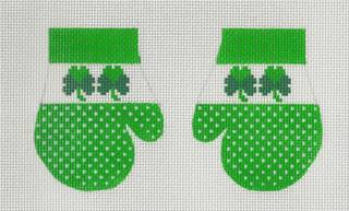 Mittens - Clovers by Stitch-Its (thumbnail)