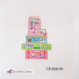 Luggage - Needlepoint by Meredith Collection (thumbnail)