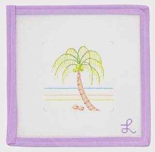 Coconut Palm Coaster by Lycette Designs (thumbnail)