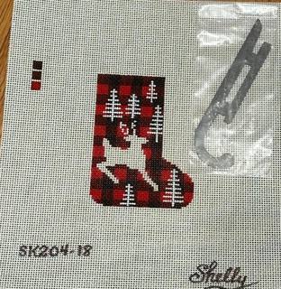 Shelly Tribbey SK204 Plaid Holiday Meadow Petite Mini Skate by Shelly Tribbey Designs (thumbnail)