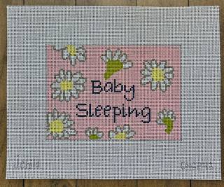 Baby Sleeping Sign - Daisies by J. Childs Designs (thumbnail)