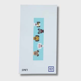 Dogs in Glasses Bookmark Canvas by KCN Designers (thumbnail)