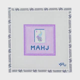 MAHJ Coaster / Dice Bag by Boxwood Needlepoint (thumbnail)
