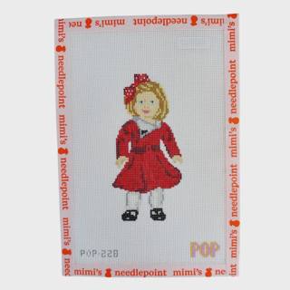 Kit Holiday Dress Doll by POP! Needle Arts (thumbnail)