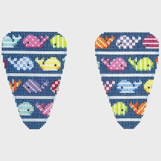 NTG TS164 - Whaley Good Scissor Case by Two Sisters Needlepoint (thumbnail)