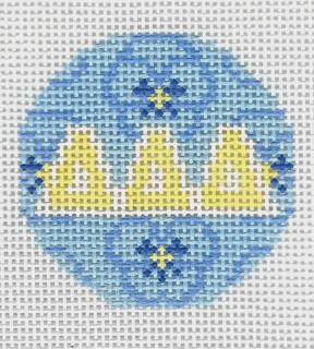 Kappa Alpha Theta Round by Kangaroo Paw Designs (thumbnail)