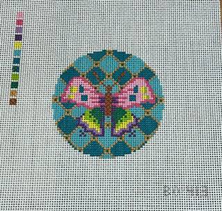 TEW BO-413 Butterfly 4" Round by TEW - Tanya Mertel (thumbnail)