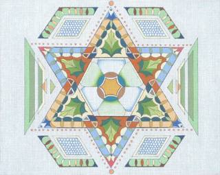 Adam Rhine Tallit Bag 103 by Gone Stitching (thumbnail)