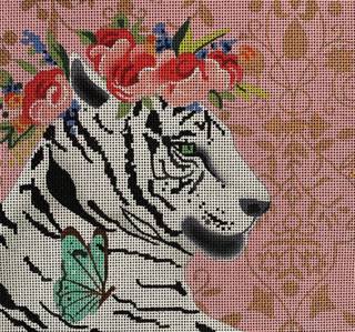 Large White Tiger by Colors of Praise Art Studio (thumbnail)