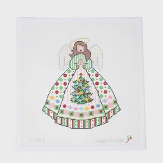 Angel Tree Topper by Kangaroo Paw Designs (thumbnail)