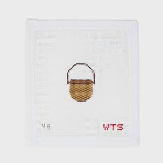 Mini Nantucket Basket by What's the Stitch (thumbnail)