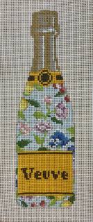Veuve Bottle Blue Floral by C'ate La Vie (thumbnail)
