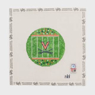 Virginia Football Field by Needlepoint by Laura (thumbnail)