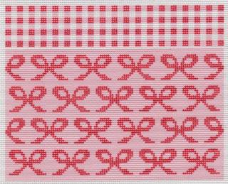 Red Gingham Bows Clutch - Trunk Show by Doolittle Stitchery (thumbnail)
