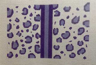 Leopard Clutch - assorted colors by Silver Stitch Needlepoint (thumbnail)
