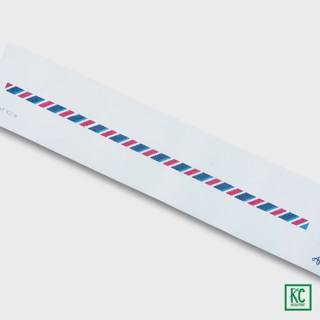 Blue Stripe Wrap Bracelet Canvas by Anne Fisher Needlepoint (thumbnail)