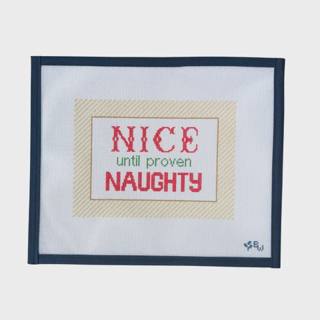 Boxwood Needlepoint Nice Until Proven Naughty by Boxwood Needlepoint (thumbnail)