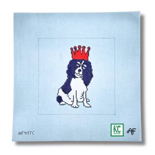 Cavalier King Charles C Canvas by Anne Fisher Needlepoint (thumbnail)