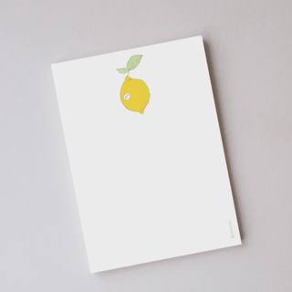 Lemon Notepad by Sara Fitz (thumbnail)