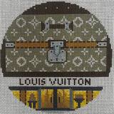 Louis Vuitton Round Canvas by The Gingham Stitchery (thumbnail)