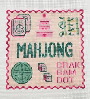 Mahjong Tray by The Painted Stitch (thumbnail)