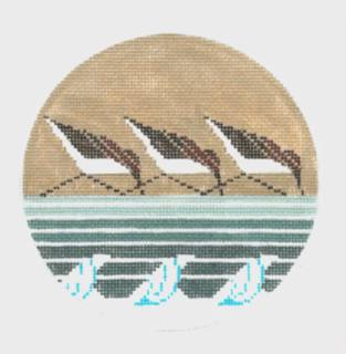 Meredith Collection Sanderlings Round by Meredith Collection (thumbnail)
