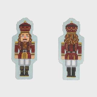 nutcracker, maroon double-sided by Kirk and Bradley (thumbnail)